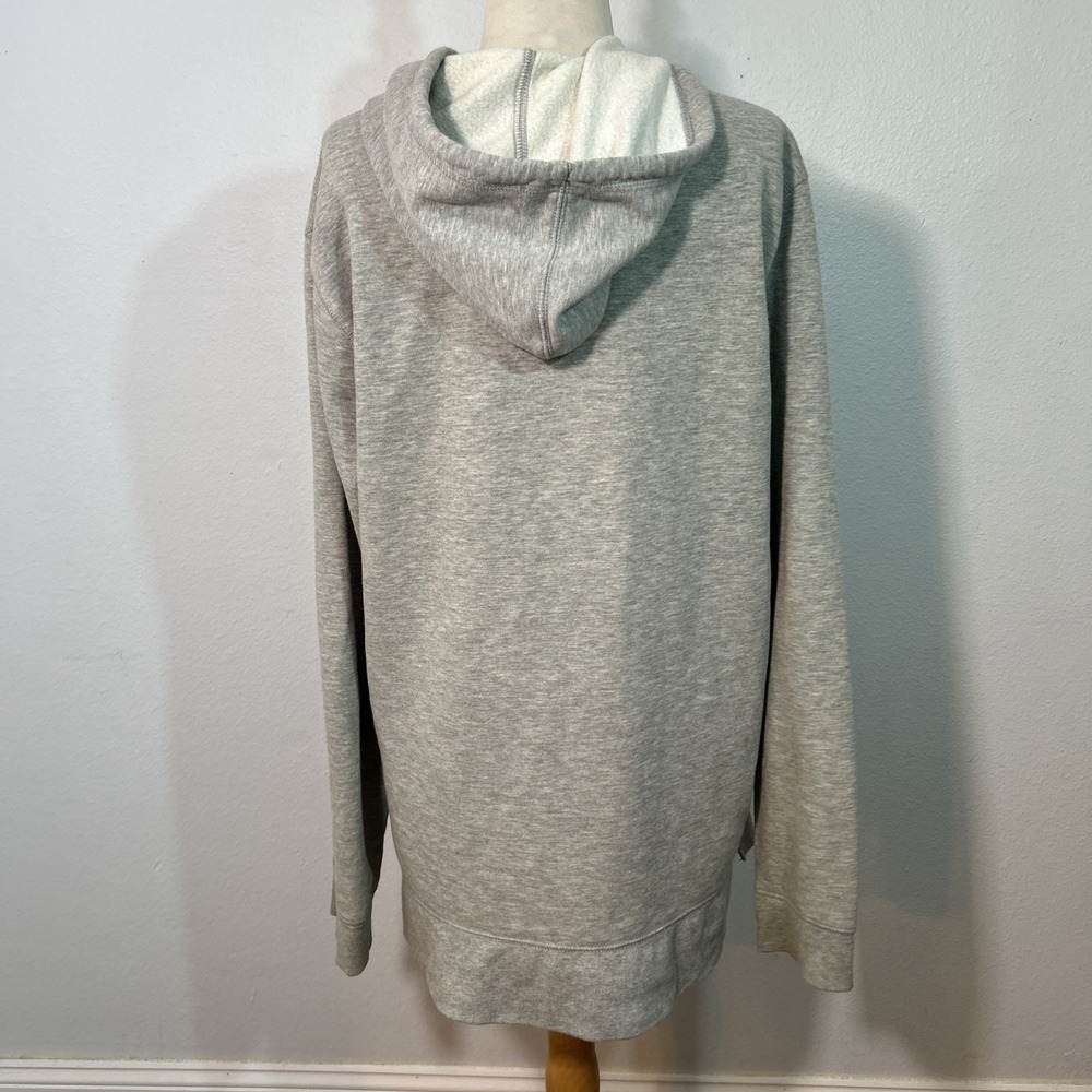 Levis Hoodie Mens L Gray Batwing Logo Fleece Pullover Streetwear Casual‎ - Picture 4 of 13